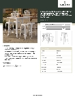 Lancaster Table & Seating 164BL3048WHT Specsheet