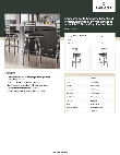 Lancaster Table & Seating 164BLDRSWCBK Specsheet