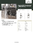 Lancaster Table & Seating 164BLDRSWCBW Specsheet