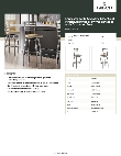 Lancaster Table & Seating 164BLDRSWCDW Specsheet