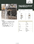 Lancaster Table & Seating 164BLDRSWCNT Specsheet