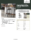 Lancaster Table & Seating 164BMCBVDGAS Specsheet