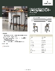 Lancaster Table & Seating 164BMCBVTPAS Specsheet