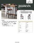 Lancaster Table & Seating 164BMCBWMHKD Specsheet