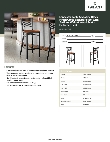 Lancaster Table & Seating 164BMCBWWLKD Specsheet