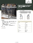 Lancaster Table & Seating 164BMCCVNVAS Specsheet
