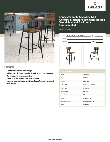 Lancaster Table & Seating 164BMCMVCVBKD Specsheet