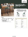 Lancaster Table & Seating 164BMLBVGNKD Specsheet