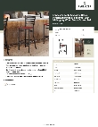 Lancaster Table & Seating 164BMLBWMHAS Specsheet
