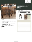 Lancaster Table & Seating 164BMLBWWLAS Specsheet