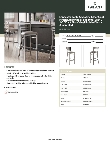 Lancaster Table & Seating 164BMLCVDGAS Specsheet