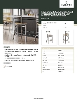 Lancaster Table & Seating 164BMLCWDWAS Specsheet
