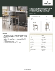 Lancaster Table & Seating 164BMLCWDWKD Specsheet
