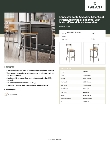 Lancaster Table & Seating 164BMLCWNTAS Specsheet