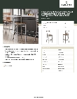 Lancaster Table & Seating 164BMLCWVNAS Specsheet