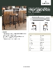 Lancaster Table & Seating 164BMLDVLBKD Specsheet