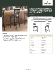 Lancaster Table & Seating 164BMLDVNVKD Specsheet