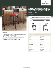 Lancaster Table & Seating 164BMLDVRDKD Specsheet
