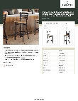 Lancaster Table & Seating 164BMLDWDWAS Specsheet