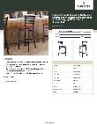 Lancaster Table & Seating 164BMLDWMHAS Specsheet