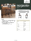 Lancaster Table & Seating 164BMLDWWLKD Specsheet