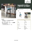 Lancaster Table & Seating 164BMLSWBVBL Specsheet