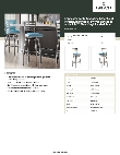 Lancaster Table & Seating 164BMLSWCVBL Specsheet