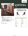 Lancaster Table & Seating 164BNQCRBKN Specsheet