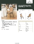 Lancaster Table & Seating 164BNQSQTANV Specsheet