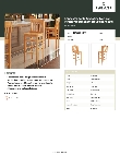 Lancaster Table & Seating 164BSCHLNAT Specsheet