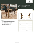 Lancaster Table & Seating 164BSOFIABLV Specsheet Lancaster Table & Seating 164BSOFIABLV Specsheet