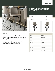 Lancaster Table & Seating 164BUCKBARGRY Specsheet