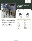 Lancaster Table & Seating 164BUCKBARNVY Specsheet Lancaster Table & Seating 164BUCKBARNVY Specsheet