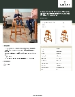 Lancaster Table & Seating 164BWHCKDWN Specsheet Lancaster Table & Seating 164BWHCKDWN Specsheet
