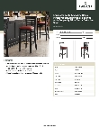 Lancaster Table & Seating 164BWLBVBGKD Specsheet