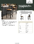 Lancaster Table & Seating 164BWLBVLBKD Specsheet