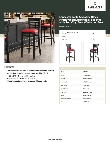 Lancaster Table & Seating 164BWLBVRDKD Specsheet