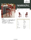 Lancaster Table & Seating 164BWLMVBKKD Specsheet