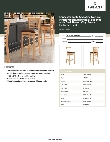 Lancaster Table & Seating 164BWLNVDBKD Specsheet