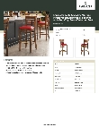 Lancaster Table & Seating 164BWLVVRDKD Specsheet
