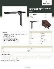 Lancaster Table & Seating 164CANT Specsheet