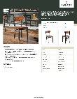Lancaster Table & Seating 164CBMRNGBWW Specsheet