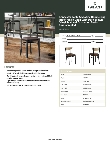 Lancaster Table & Seating 164CBRBODKD Specsheet