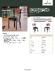 Lancaster Table & Seating 164CBSMVBKKD Specsheet