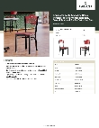 Lancaster Table & Seating 164CBSMWMHKD Specsheet Lancaster Table & Seating 164CBSMWMHKD Specsheet