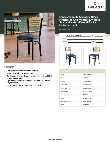 Lancaster Table & Seating 164CBSNVNVKD Specsheet
