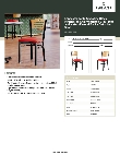 Lancaster Table & Seating 164CBSNVRDKD Specsheet