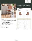 Lancaster Table & Seating 164CHAIRBRBK Specsheet