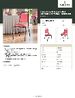 Lancaster Table & Seating 164CHAIRRDBK Specsheet