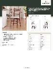 Lancaster Table & Seating 164CHIAVMAWH Specsheet